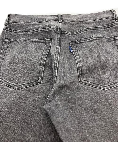 MADISON BLUE（マディソンブルー）MADISON BLUE (マディソンブルー) HEM CUT SLIM FLARE DENIM ブラック サイズ:Sの古着・服飾アイテム