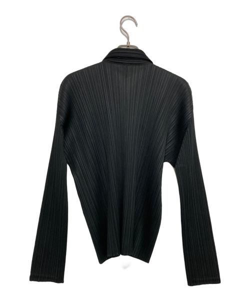 PLEATS PLEASE（プリーツプリーズ）PLEATS PLEASE (プリーツプリーズ) プリーツシャツ ブラック サイズ:3の古着・服飾アイテム