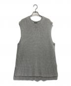 AP STUDIOエーピーストゥディオ）の古着「ノースリーブニット」｜グレー