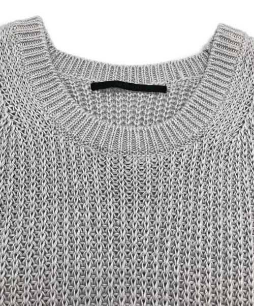 AP STUDIO（エーピーストゥディオ）AP STUDIO (エーピーストゥディオ) ノースリーブニット グレー サイズ:-の古着・服飾アイテム