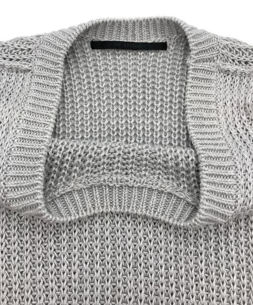 AP STUDIO（エーピーストゥディオ）AP STUDIO (エーピーストゥディオ) ノースリーブニット グレー サイズ:-の古着・服飾アイテム