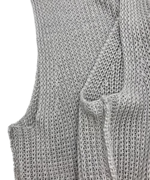 AP STUDIO（エーピーストゥディオ）AP STUDIO (エーピーストゥディオ) ノースリーブニット グレー サイズ:-の古着・服飾アイテム