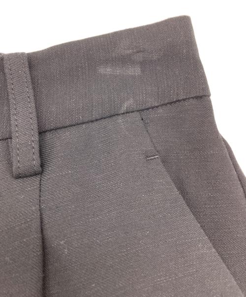 Plage（プラージュ）Plage (プラージュ) washable linen混 ハイウエストパンツ ブラック サイズ:34の古着・服飾アイテム