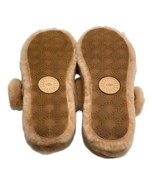 UGG（アグ）UGG (アグ) FUZZ YEAH ブラウン サイズ:23の古着・服飾アイテム