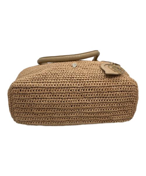 HELEN KAMINSKI（ヘレンカミンスキー）HELEN KAMINSKI (ヘレンカミンスキー) ハンドバッグ ベージュの古着・服飾アイテム