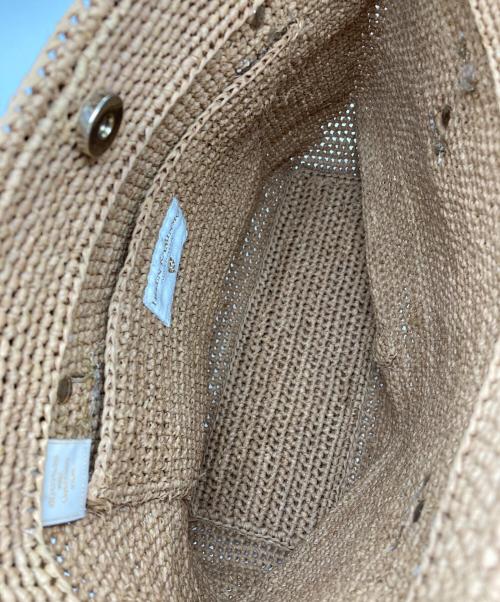 HELEN KAMINSKI（ヘレンカミンスキー）HELEN KAMINSKI (ヘレンカミンスキー) ハンドバッグ ベージュの古着・服飾アイテム