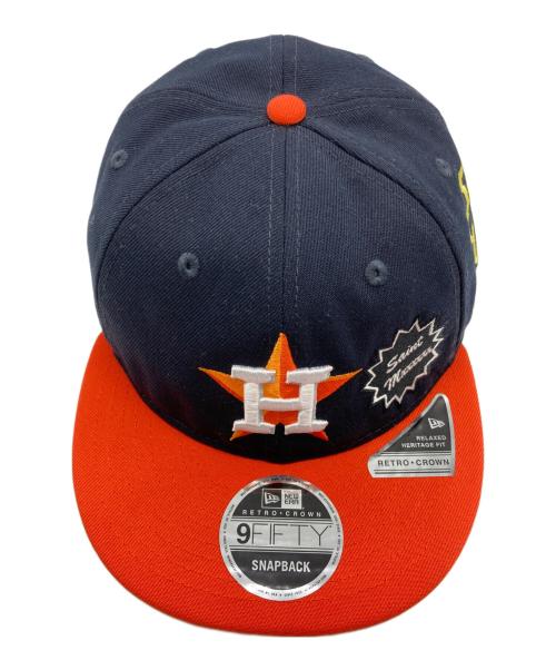 New Era（ニューエラ）New Era (ニューエラ) SAINT MICHAEL (セントマイケル) キャップ ネイビーの古着・服飾アイテム