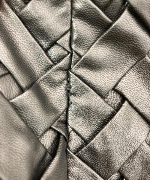 MARELLA（マレーラ）MARELLA (マレーラ) エコレザーメッシュスカート ブラック サイズ:JP42/CH36の古着・服飾アイテム