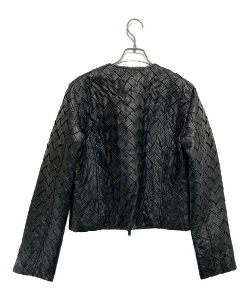 MARELLA（マレーラ）MARELLA (マレーラ) イントレチャートブルゾン ブラック サイズ:JP42（170/92A） 未使用品の古着・服飾アイテム