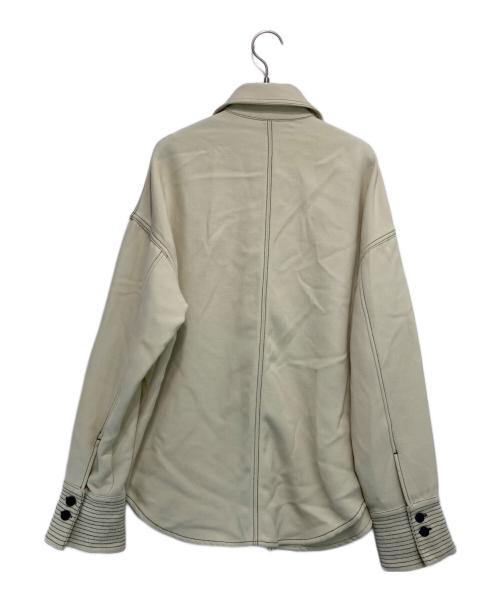 TODAYFUL（トゥデイフル）TODAYFUL (トゥデイフル) Stitch Wool Shirts アイボリー サイズ:Ｆの古着・服飾アイテム