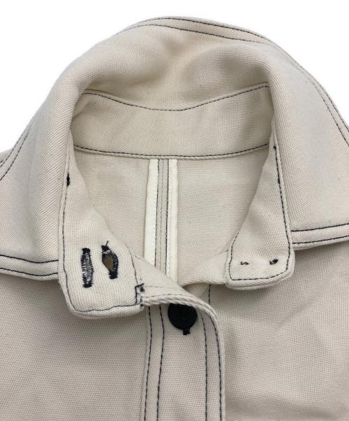 TODAYFUL（トゥデイフル）TODAYFUL (トゥデイフル) Stitch Wool Shirts アイボリー サイズ:Ｆの古着・服飾アイテム