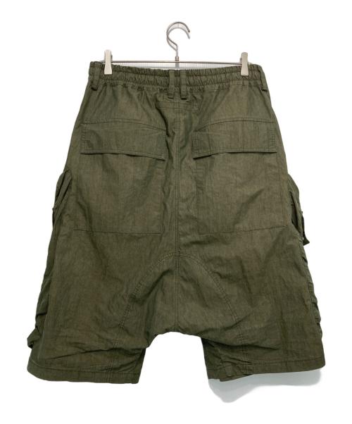 A.F ARTEFACT（エーエフ アーティファクト）A.F ARTEFACT (エーエフ アーティファクト) ハーフカーゴパンツ オリーブ サイズ:2の古着・服飾アイテム