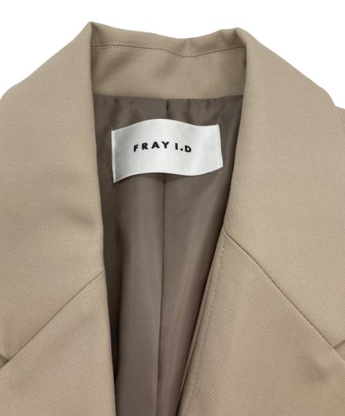 FRAY ID（フレイ アイディー）FRAY ID (フレイ アイディー) オーバーサイズジャケット ベージュの古着・服飾アイテム