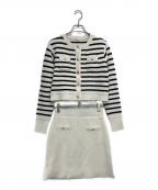 FRAY IDフレイ アイディー）の古着「3wayニットセットアップ」｜ホワイト