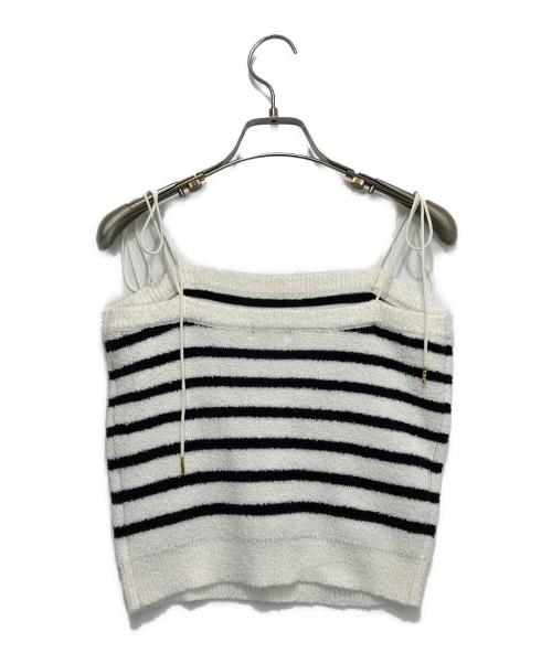 FRAY ID（フレイ アイディー）FRAY ID (フレイ アイディー) 3wayニットセットアップ ホワイト サイズ:Fの古着・服飾アイテム