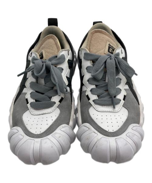 Onitsuka Tiger（オニツカタイガー）Onitsuka Tiger (オニツカタイガー) DENTIGRE LS ホワイト×グレー サイズ:26の古着・服飾アイテム