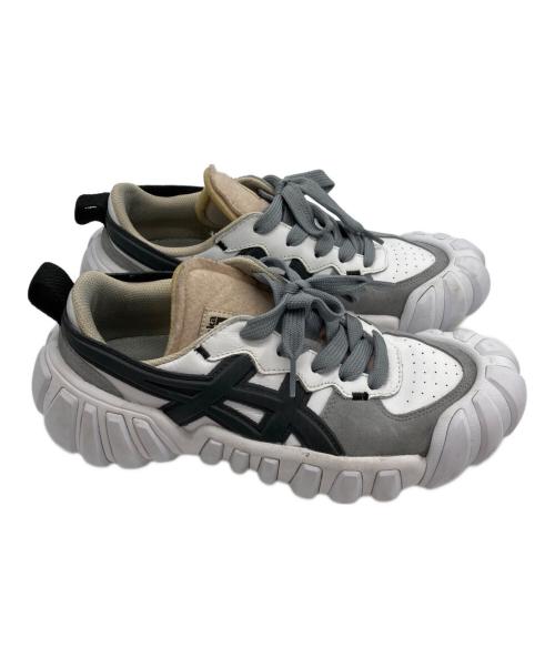 Onitsuka Tiger（オニツカタイガー）Onitsuka Tiger (オニツカタイガー) DENTIGRE LS ホワイト×グレー サイズ:26の古着・服飾アイテム