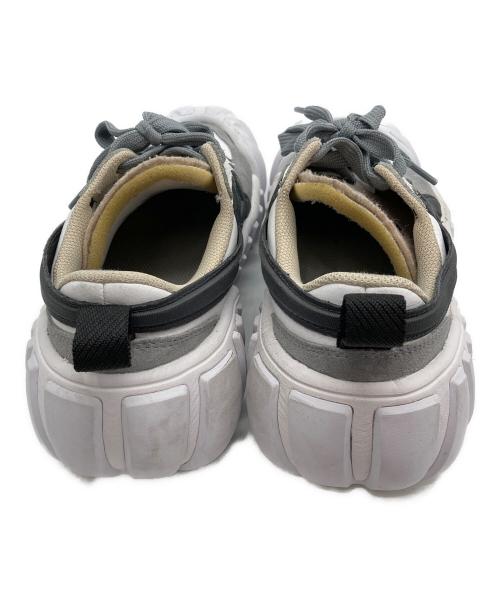 Onitsuka Tiger（オニツカタイガー）Onitsuka Tiger (オニツカタイガー) DENTIGRE LS ホワイト×グレー サイズ:26の古着・服飾アイテム