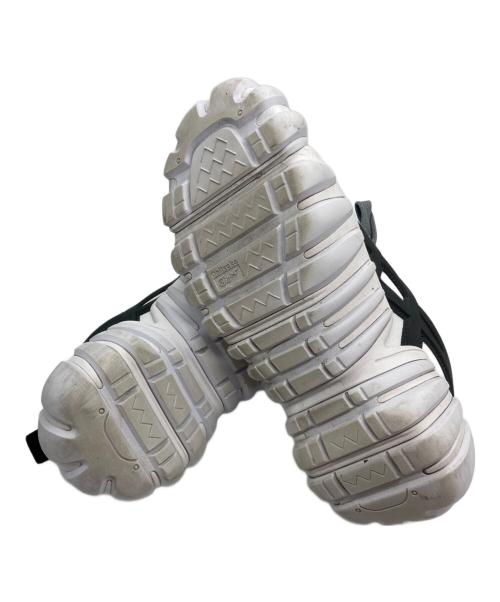 Onitsuka Tiger（オニツカタイガー）Onitsuka Tiger (オニツカタイガー) DENTIGRE LS ホワイト×グレー サイズ:26の古着・服飾アイテム