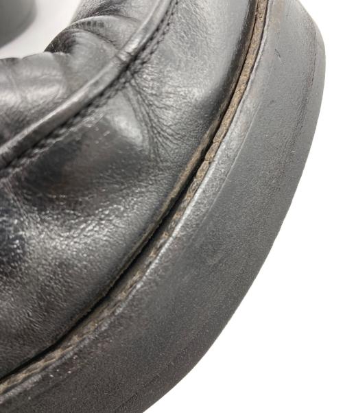 Y's（ワイズ）Y's (ワイズ) SOOMTH LEATHER PLATFORM ZIP UP BOOTS ブラック サイズ:-の古着・服飾アイテム