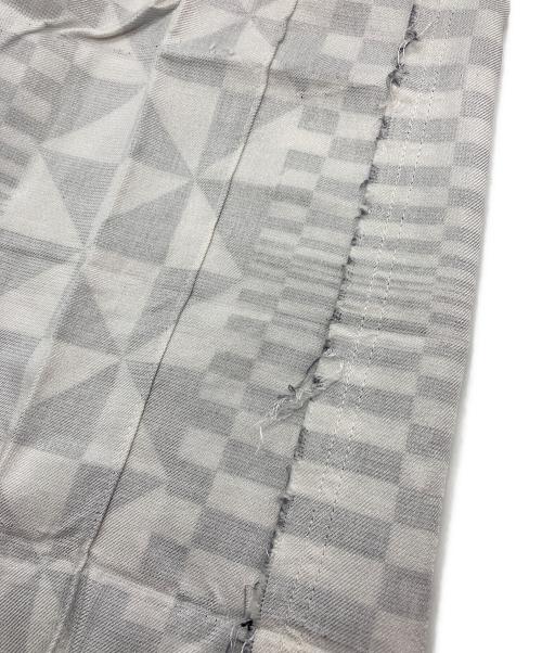 COMME des GARCONS（コムデギャルソン）COMME des GARCONS (コムデギャルソン) ドッキングチェックパンツ ホワイト サイズ:Sの古着・服飾アイテム