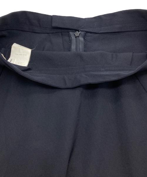 YOHJI YAMAMOTO COSTUME（ヨウジヤマモトコスチューム）YOHJI YAMAMOTO COSTUME (ヨウジヤマモトコスチューム) ウールギャバジンロングスカート ネイビー サイズ:1の古着・服飾アイテム