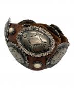 RICCARDO FORCONIリカルド・フォルコーニ）の古着「コンチョベルト」｜ブラウン