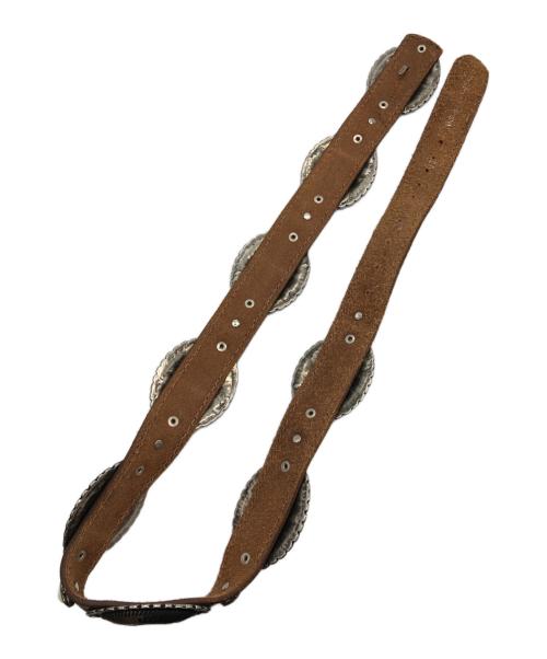 RICCARDO FORCONI（リカルド・フォルコーニ）RICCARDO FORCONI (リカルド・フォルコーニ) コンチョベルト ブラウン サイズ:80の古着・服飾アイテム