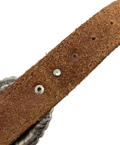 RICCARDO FORCONI（リカルド・フォルコーニ）RICCARDO FORCONI (リカルド・フォルコーニ) コンチョベルト ブラウン サイズ:80の古着・服飾アイテム