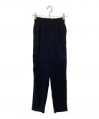 ENFOLDエンフォルド）の古着「PEツイル ゴムジョッパーズパンツ」｜ネイビー