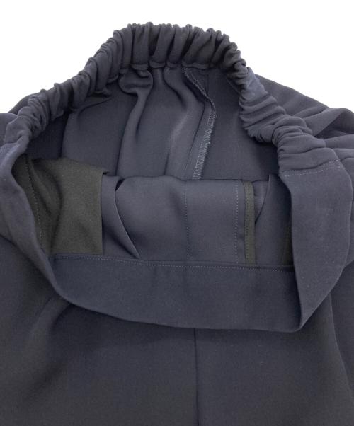 ENFOLD（エンフォルド）ENFOLD (エンフォルド) PEツイル ゴムジョッパーズパンツ ネイビー サイズ:34の古着・服飾アイテム