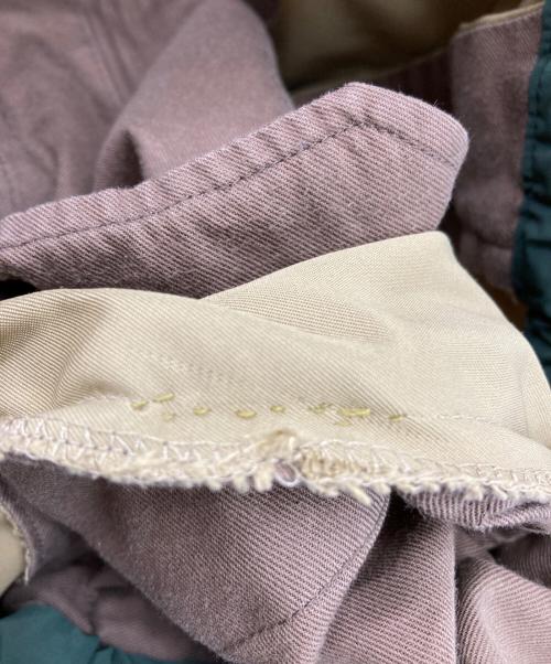 kolor/BEACON（カラービーコン）kolor/BEACON (カラービーコン) クライミングパンツ グリーン×ベージュ サイズ:1の古着・服飾アイテム