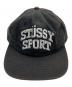stussy (ステューシー) MID-DEPTH STUSSY SPORT SNAPBACK ブラック サイズ:-：5000円