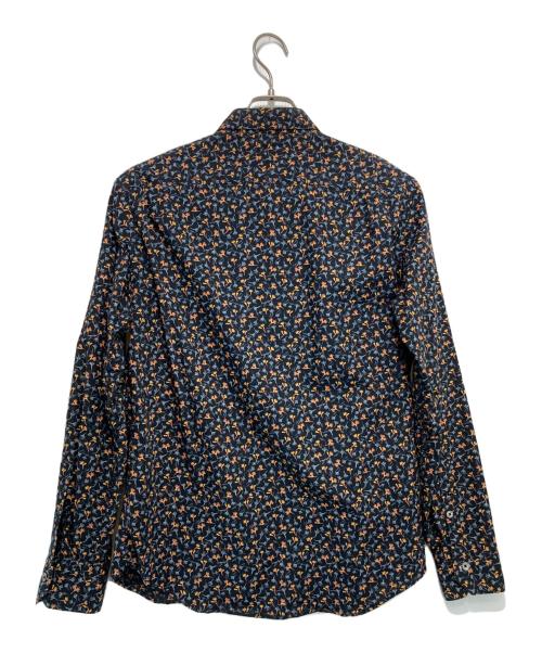 Paul Smith London（ポールスミスロンドン）Paul Smith London (ポールスミスロンドン) 総柄シャツ ブラック サイズ:Mの古着・服飾アイテム
