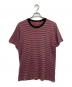 Supreme（シュプリーム）の古着「Multi Stripe Terry Tee」｜レッド×イエロー