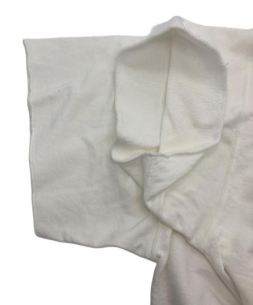 FRAMeWORK（フレームワーク）FRAMeWORK (フレームワーク) ショートSWEATハーフスリーブ ホワイト サイズ:-の古着・服飾アイテム