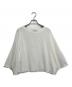 FRAMeWORK（フレームワーク）の古着「ショートSWEATハーフスリーブ」｜ホワイト