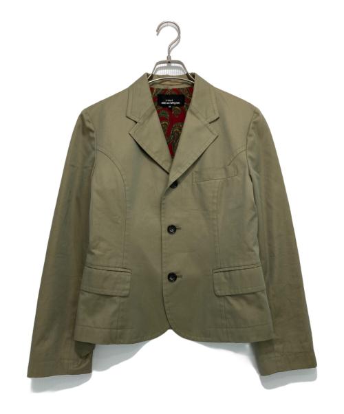 tricot COMME des GARCONS（トリココムデギャルソン）tricot COMME des GARCONS (トリココムデギャルソン) 3Bジャケット ベージュ サイズ:Mの古着・服飾アイテム