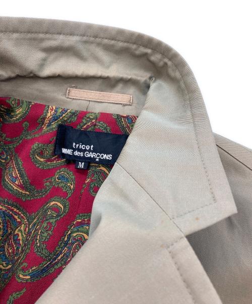 tricot COMME des GARCONS（トリココムデギャルソン）tricot COMME des GARCONS (トリココムデギャルソン) 3Bジャケット ベージュ サイズ:Mの古着・服飾アイテム