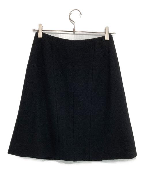 CHANEL（シャネル）CHANEL (シャネル) ミニスカート ブラック サイズ:36の古着・服飾アイテム