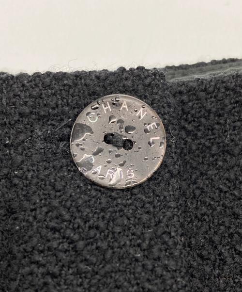 CHANEL（シャネル）CHANEL (シャネル) ミニスカート ブラック サイズ:36の古着・服飾アイテム