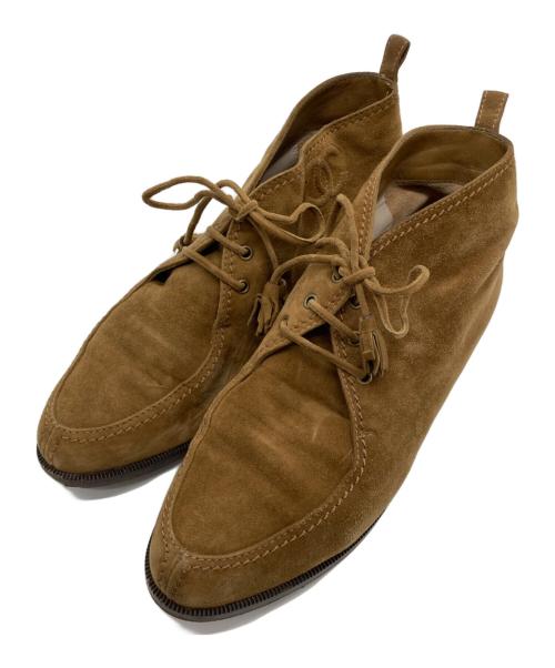 CHANEL（シャネル）CHANEL (シャネル) スウェードブーツ ブラウン サイズ:37の古着・服飾アイテム