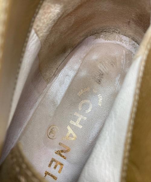 CHANEL（シャネル）CHANEL (シャネル) スウェードブーツ ブラウン サイズ:37の古着・服飾アイテム