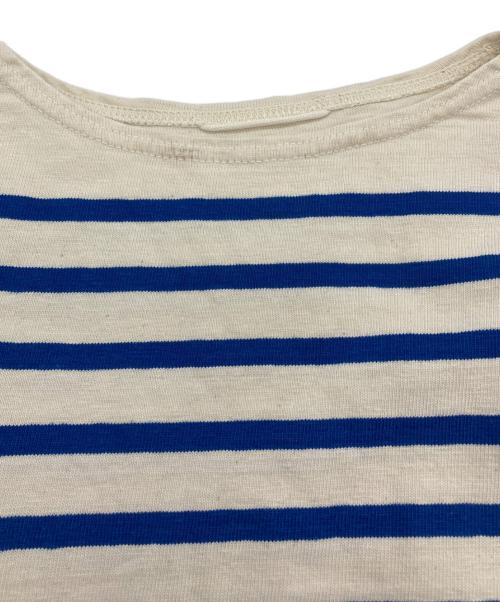 45R（フォーティファイブ・アール）45R (フォーティファイブ・アール) バスクの908Tシャツ ネイビー×アイボリー サイズ:1の古着・服飾アイテム