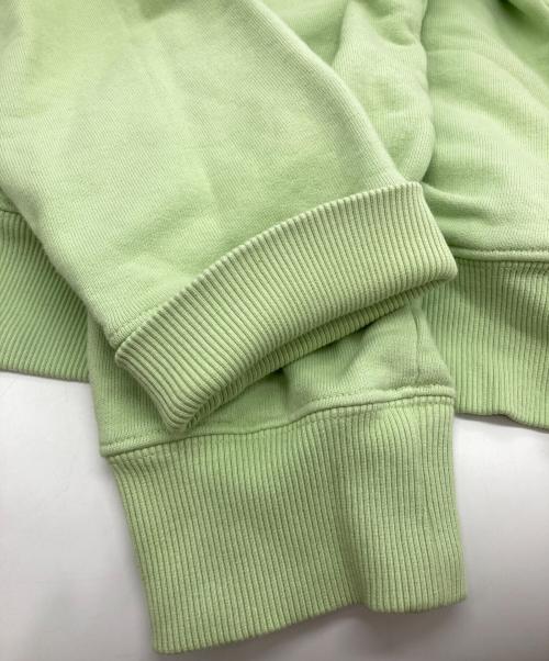 MM6 Maison Margiela（エムエムシックスメゾンマルジェラ）MM6 Maison Margiela (エムエムシックスメゾンマルジェラ) Hem design sweat グリーン サイズ:Sの古着・服飾アイテム
