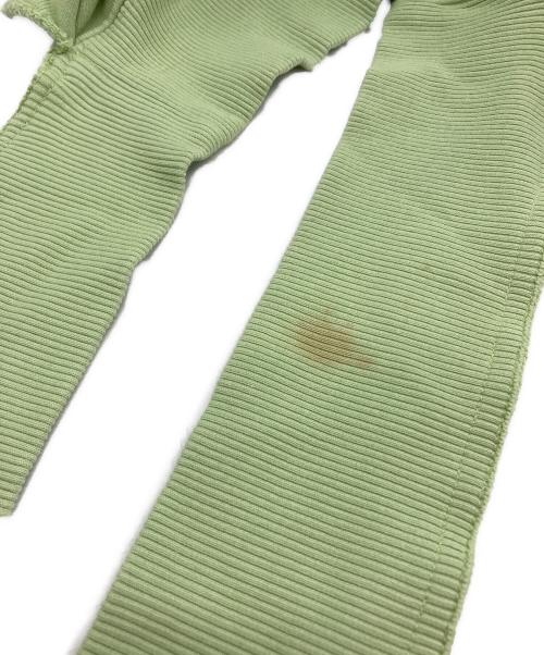 MM6 Maison Margiela（エムエムシックスメゾンマルジェラ）MM6 Maison Margiela (エムエムシックスメゾンマルジェラ) Hem design sweat グリーン サイズ:Sの古着・服飾アイテム