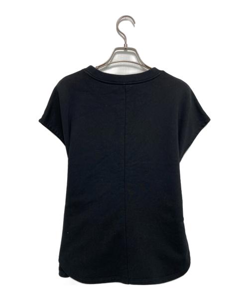 T ALEXANDER WANG（ティーアレクサンダーワン）T ALEXANDER WANG (ティーアレクサンダーワン) ノースリーブカットソー ブラック サイズ:XSの古着・服飾アイテム