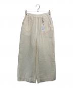 YACCO MARICARDヤッコマリカルド）の古着「リネンパンツ」｜ホワイト
