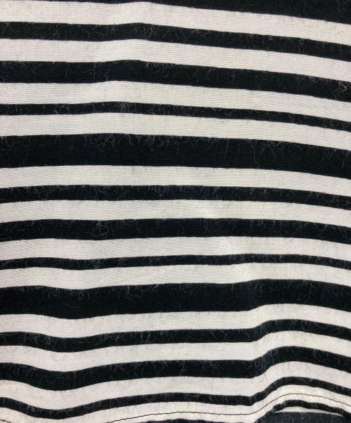 KENZO（ケンゾー）KENZO (ケンゾー) タツノオトシゴオープンカラーシャツ ブラック×ホワイト サイズ:Fの古着・服飾アイテム