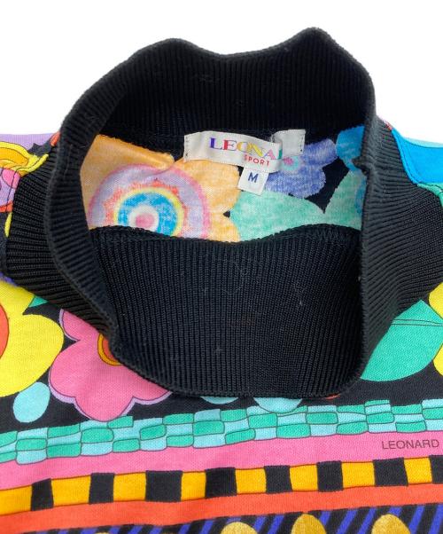 LEONARD SPORT（レオナール スポーツ）LEONARD SPORT (レオナール スポーツ) ハイネックカットソー マルチカラー サイズ:Mの古着・服飾アイテム